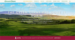 Desktop Screenshot of greengiant.com